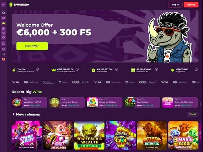 Spinorhino official site or copy? – Spinorhino Casino in 2026 - The Core Offer